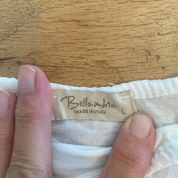 Bellambria Elegant White Silk Women's‎ Nightgown Large Preloved - Picture 2 of 6